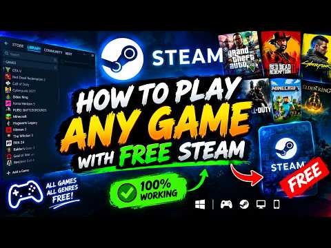 How to Play Free Games on Steam in 2026 🎮#gaming #freedownload #games