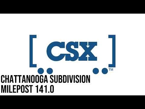 CSX Defect Detector Chattanooga Subdivision