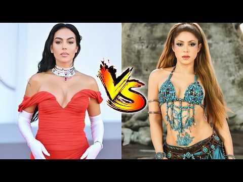 Georgina Rodríguez VS Shakira Transformation ★ From Baby To 2026