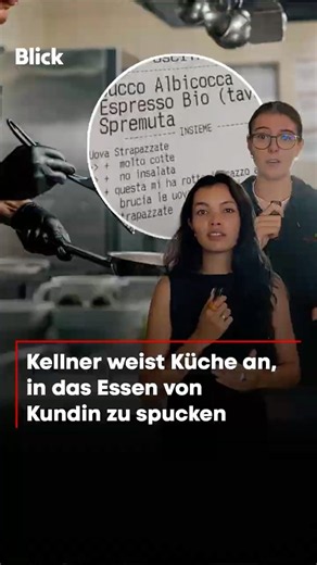 Horror im Italien-Urlaub: Kellner fordert Küche auf, ins Essen zu spucken 🇮🇹🚨