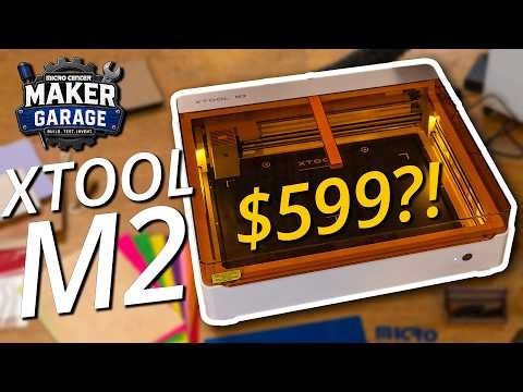 Unboxing & Testing The xTool M2 Laser
