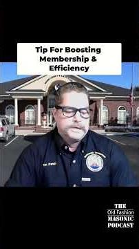 Masonic Lodges: Boost Participation & Efficiency! #shorts #masonry
