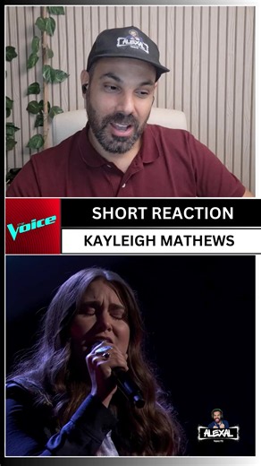 Four-Chair Turn Causes a Four-Way FIGHT for Kayleigh Mathews | The Voice Blind Auditions | NBC 2026 | SHORT REACTION 🎤🎧 ▶ Watch my full reacts on YouTube! 🎶 #alexalreacts #portuguesereacts #reactions #thevoicenbc #thevoice