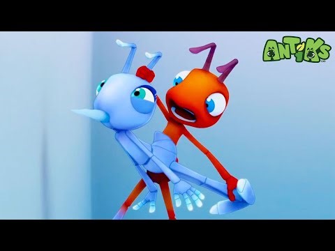 Antiks Get Frozen! | Antiks | Funny Cartoons for Kids | Moonbug Kids Express Yourself!