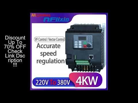 2.2kw/4kw /5.5kw/7.5kw/11kw 220v single phase input 380v 3 phase output AC Frequency Inverter AC dr