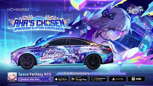 all for silverwolf lv999 E2. and the car to show off my love for the wife #Happy3YrsWithHSR