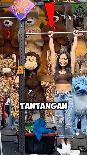 2 minute hanging challenge ends outside nurul 🤯