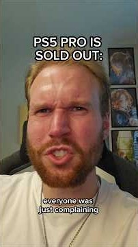 PS5 PRO IS SOLD OUT #shorts