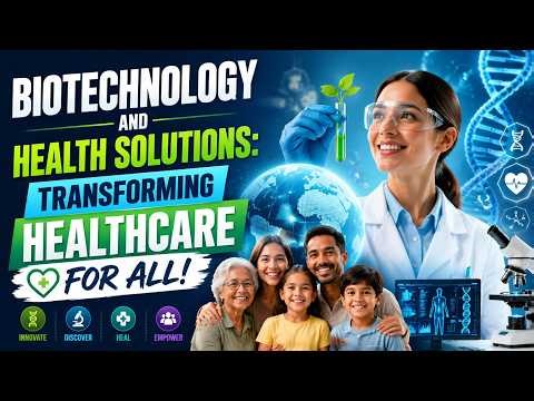 Biotechnology and Health Solutions: Transforming Healthcare for All! (7 Minutes)