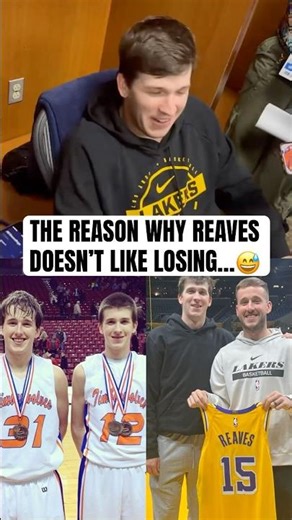 Austin Reaves is loving this Lakers win streak as they look to make it 10 straight tonight 🙌