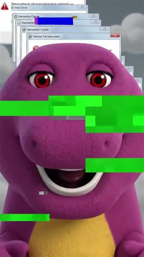 Barney error! my first short/ video of barney error