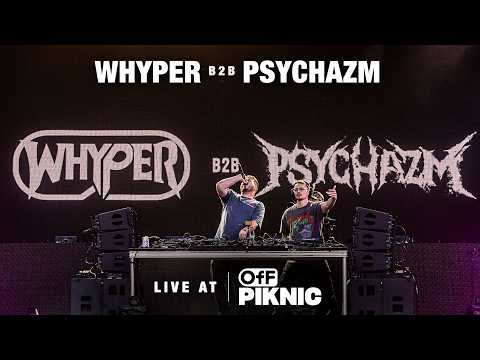 WHYPER B2B PSYCHAZM - Live @Piknic Électronik Montreal (October 2026)
