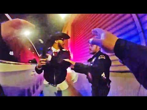 Officer Fires Gun After Being Knocked To The Ground