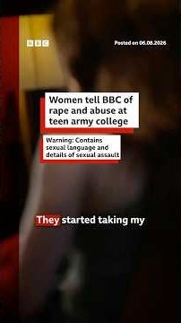 Women tell BBC of abuse at Army teen college in UK. #ArmyCollege #MinistryOfDefence #BBCNews
