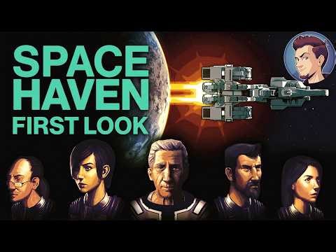 🔴FTL & RimWorld Had a baby? - Space Haven First Playthrough! | No !Backseat / No Spoilers Please #ad