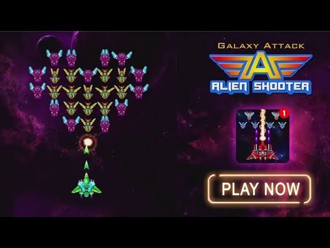 An arcade shooter game where players control a lone spaceship to defend Earth from alien swarms