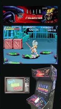 Alien vs Predator (Arcade) - Round 2 + Boss #GamingShorts #Nostalgia #90s #Capcom #RetroGaming