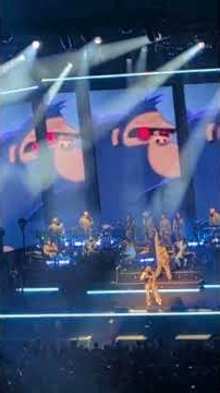 Gorillaz - Clint Eastwood (Live with Del The Funky Homosapien in Detroit, MI~ 10/07/26) #gorillaz