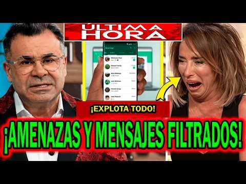 💥AMENAZAS Y MENSAJES FILTRADOS! DE JORGE JAVIER VÁZQUEZ CON MARÍA PATIÑO LLORANDO Y FUERA DE CONTROL