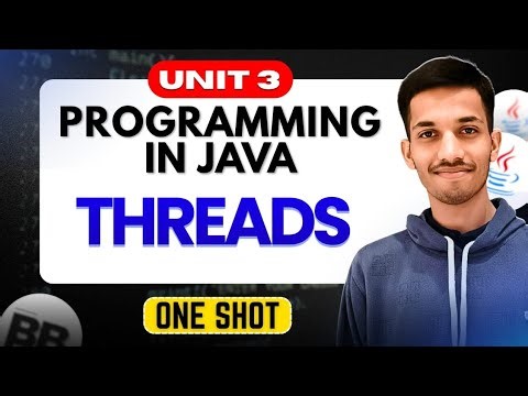 Thread & AWT | One Shot | Unit 3 | Programming in Java