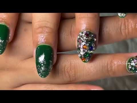 Acrylic Nail Art for Beginners Step by Step 💖 DIY nail art | simple nail art for beginners | nailart