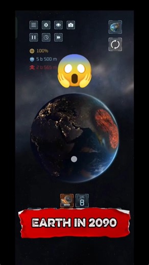 Moon ka Earth se takrana 🌑💥Alien Spaceships ka mahavinashkari attack 🛸🔥Earth ka 2090 mein bura haal!