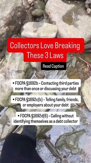 DEBT COLLECTORS LOVE BREAKING THESE 3 LAWS