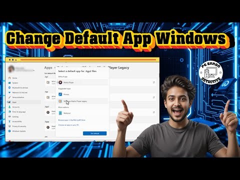 How To Change Always Open With In Windows 11 | Fix File Associations (2025)