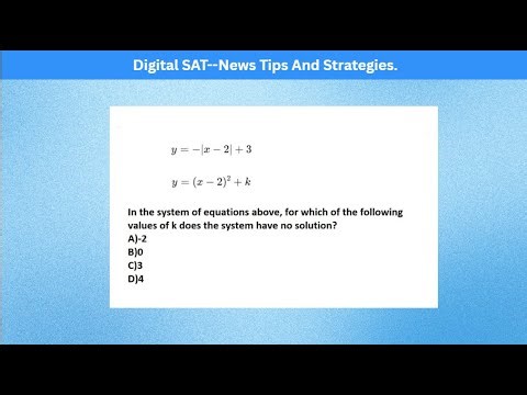 DSAT Quadratic Equation System Explained | Step-by-Step SAT Math Solution | Laudable Tutors
