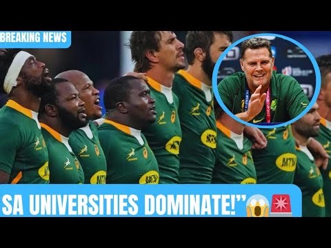 The REAL Engine of Rugby? How South African Universities Built the Springboks Dynasty 🇿🇦🏉