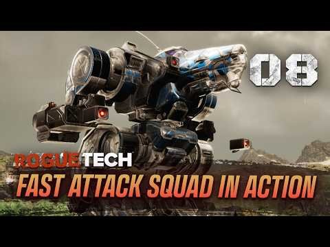 Deploying My New Strike Team for a High-Value Target - Battletech Modded / Roguetech 8