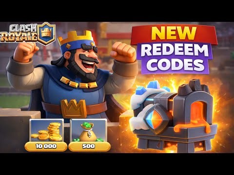 Free🎁 CLASH ROYALE Codes 2026 + 6 Redeem Code | New Clash Royale QR Codes | Gameplay Guide 