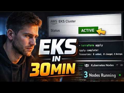 Build a Production-Ready AWS EKS Cluster with Terraform (Step-by-Step)