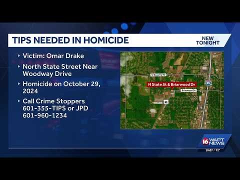 Jackson police seeking new information in 2024 homicide investigation.