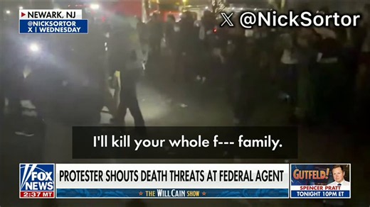 🚨 JUST IN: Attorney General Todd Blanche announces the leftist who threatened to ASSASSINATE ICE agents and their families in NJ *WILL* be arrestedMAN TO ICE: I have your face!BLANCHE: "Yeah, SO DO WE! [...] That is DISGUSTING, we see HIS face. I PROMISE you, we will find him, and we will arrest him. It is a crime to threaten law enforcement and their family."GOOD! THROW AWAY THE KEY!