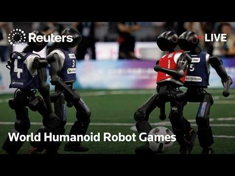LIVE: Robots compete in the World Humanoid Robot Games