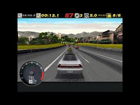 The Need for Speed - City - Acura NSX [IBM PC Longplay] (1995) Electronic Arts