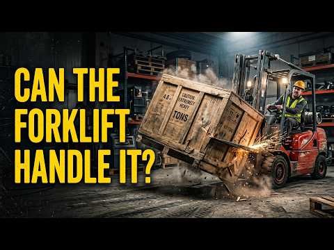"Can The Forklift Handle It? DANGEROUS Container Unloading Goes Wrong"