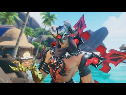 Lifeweaver Warlock Skin Showcase | Overwatch x Diablo Collab gameplay