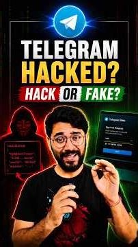 Hack or Fake? Telegram hacked 🤓