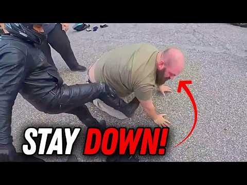 WHEN BIKERS FIGHT BACK | Bikers Road Rage | Amazing Motorcycle Moments 2026