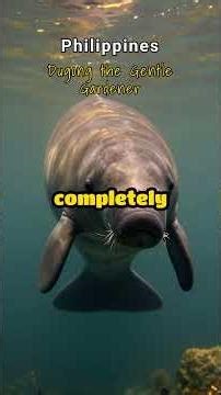 Philippines - Dugong the Gentle Gardener #paradisephilippines