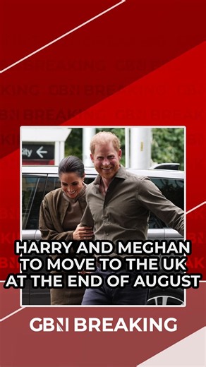 BREAKING: Harry and Meghan to move to the UK at the end of August