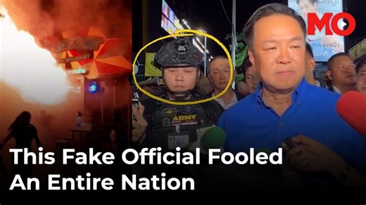 This fake official briefed Thailand's Prime Minister