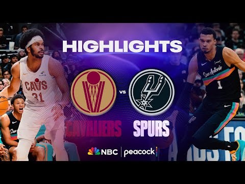 Cleveland Cavaliers vs. San Antonio Spurs | EXTENDED HIGHLIGHTS | NBA on NBC | 12/29/25