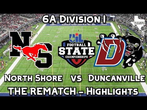 North Shore vs Duncanville | 6A DI State Championship Game Highlights | TXHSFB 2025