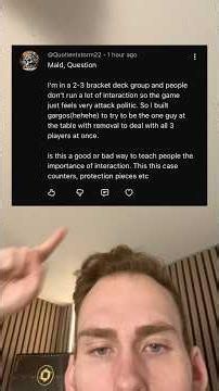 Getting Your Commander Pod to Play Interaction