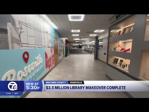 Roseville Public Library reopens to the community after a $3.5 million renovation
