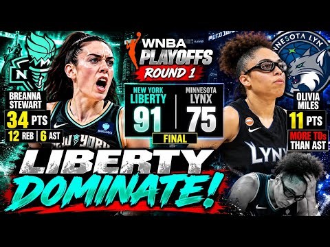 OLIVIA MILES STRUGGLES IN HUGE LOSS TO LIBERTY!! BREANNA STEWART NEAR TRIPLE DOUBLE!!