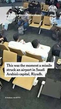 Footage Shows Moment of Attack on Saudi Airport